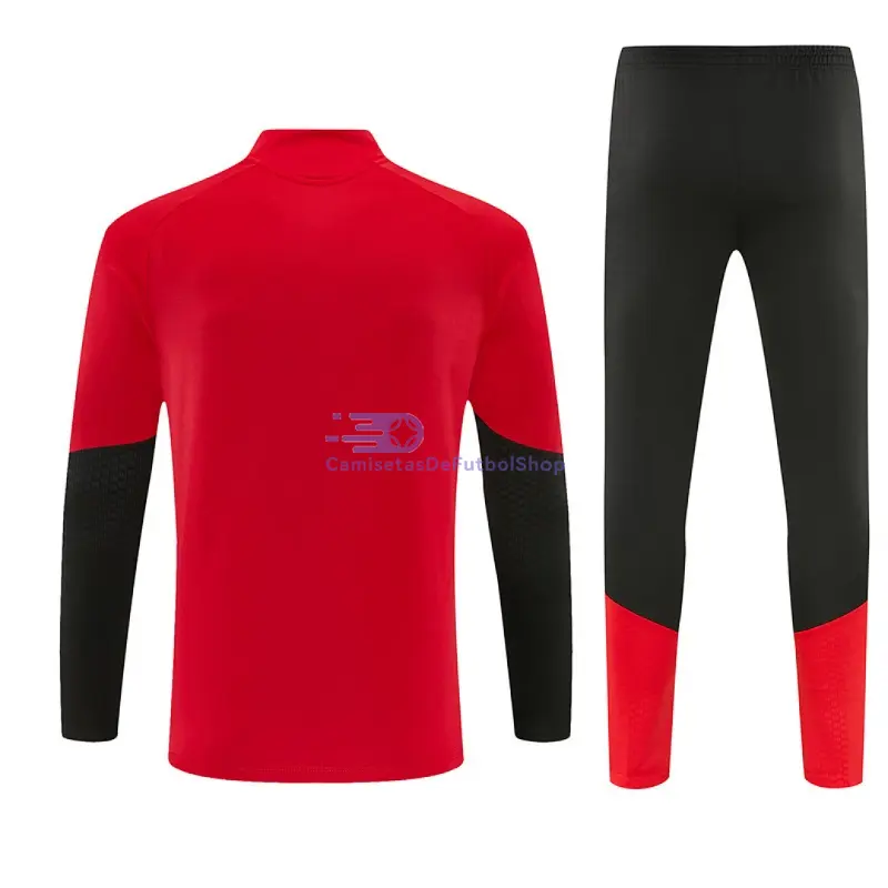 Sudadera de Entrenamiento Alemania 2026 Kit Rojo