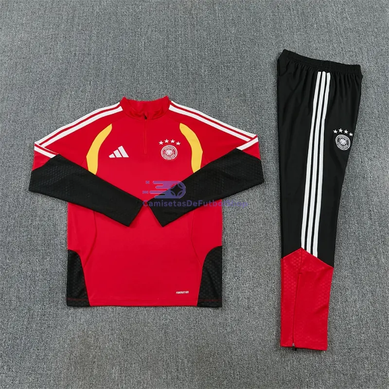 Sudadera de Entrenamiento Alemania 2026 Kit Rojo