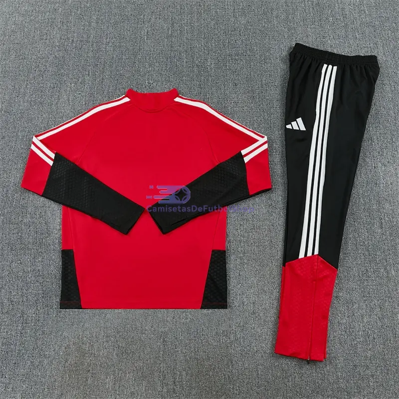 Sudadera de Entrenamiento Alemania 2026 Kit Rojo