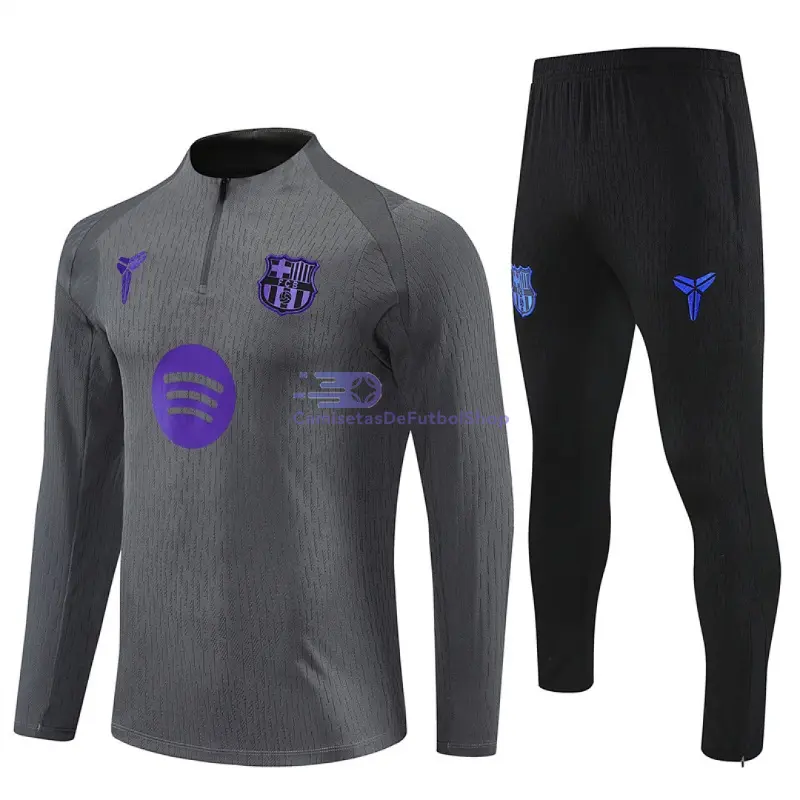 Sudadera De Entrenamiento Barcelona x Kobe Bryant 2025/2026 Kit Gris