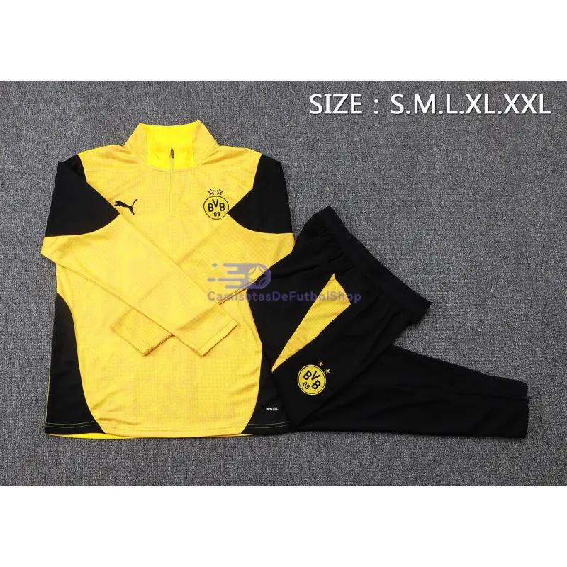 Sudadera De Entrenamiento Borussia Dortmund 2025/2026 Kit Amarillo