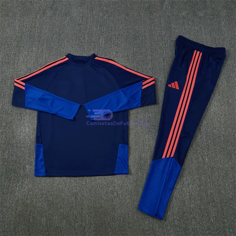 Sudadera de Entrenamiento Colombia 2026 Kit Azul Marino