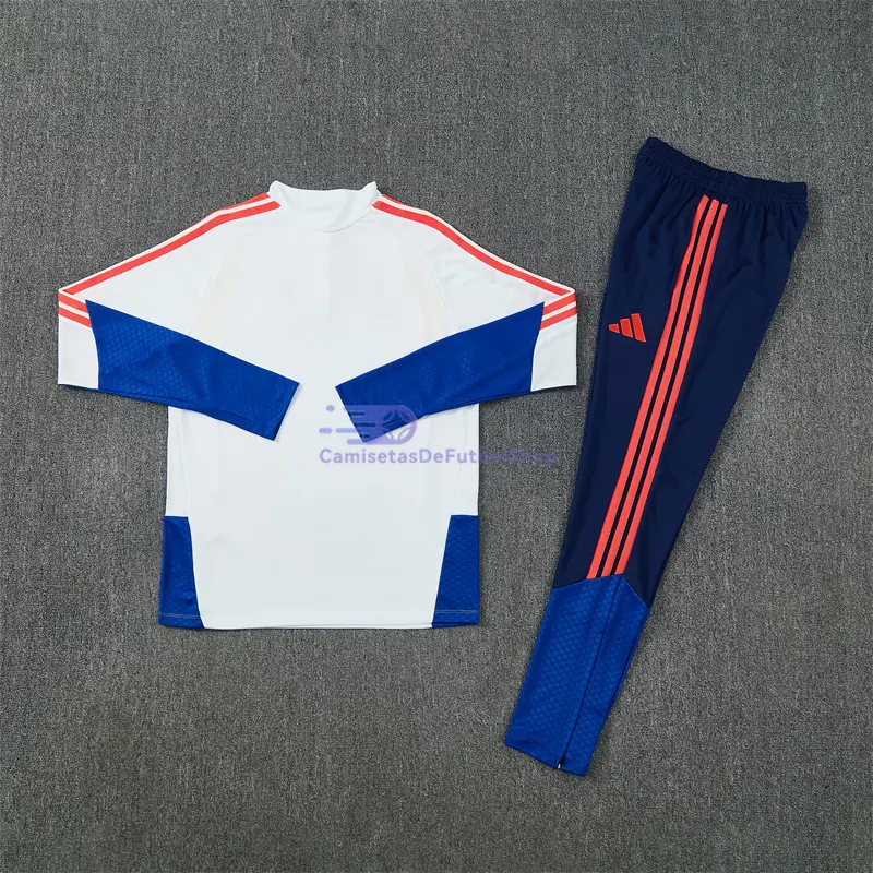 Sudadera de Entrenamiento Colombia 2026 Kit Blanco