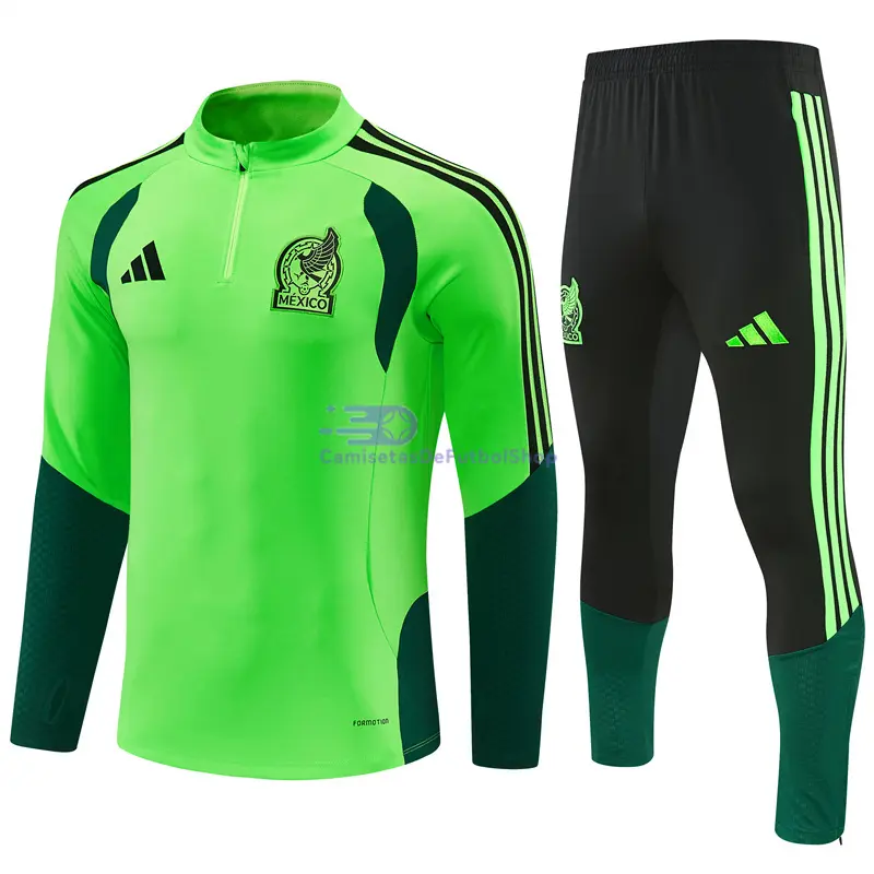Sudadera de Entrenamiento México 2026 Kit Verde Claro