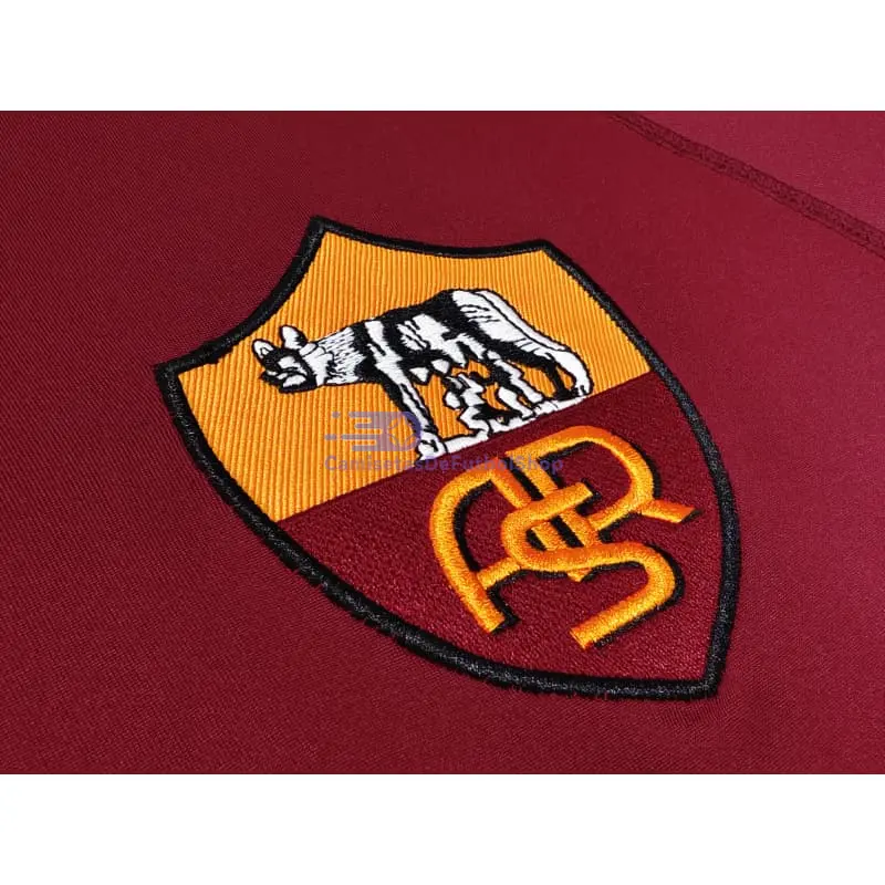 Camiseta AS Roma 2000/2001 1ª Equipación Retro ML Rojo 