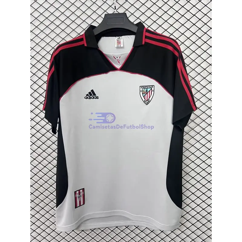Camiseta Athletic de Bilbao 1999/2000 3ª Equipación Retro Negro/Blanco