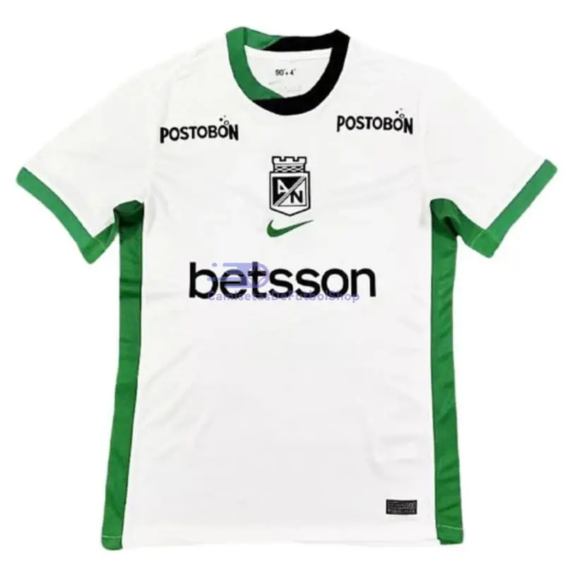 Camiseta Atlético Nacional 2026/2027 2ª Equipación Blanco/Verde