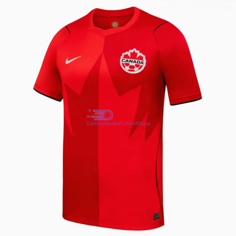 Camiseta Canada 2026 1ª Equipación Mundial Rojo