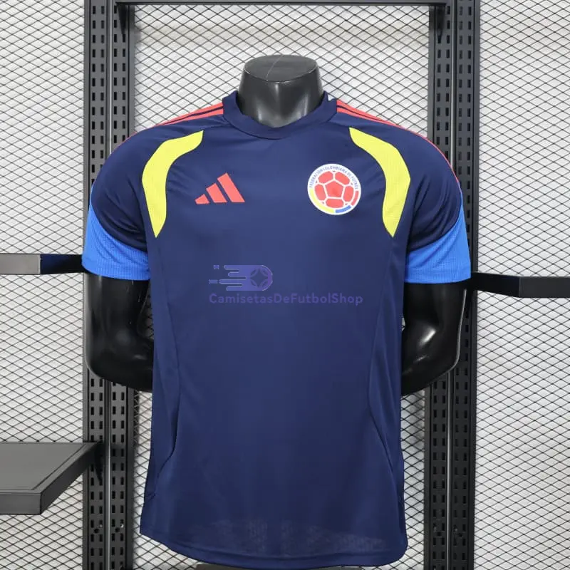 Camiseta de Entrenamiento Colombia 2026 Azul (EDICIÓN JUGADOR)