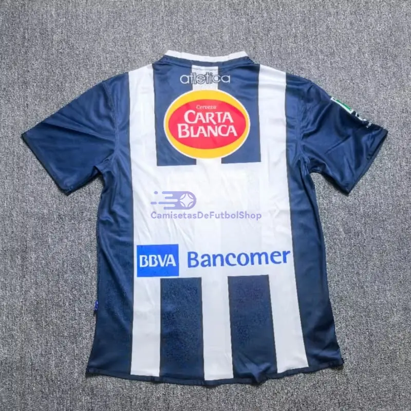 Camiseta Monterrey 2000/2001 1ª Equipación Retro Azul Marino/Blanco