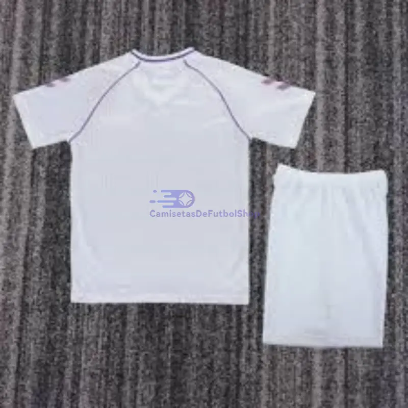Camiseta Real Madrid 1990/1992 1ª Equipación Retro Blanco Niño Kit