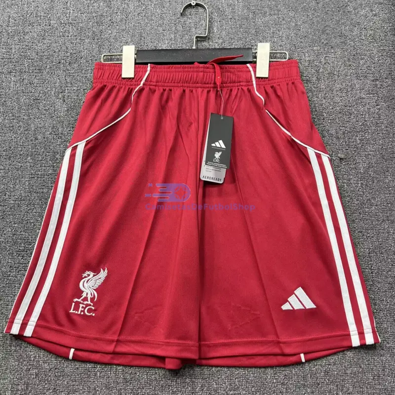 Camiseta Liverpool 2025/2026 1ª Equipación ML Rojo