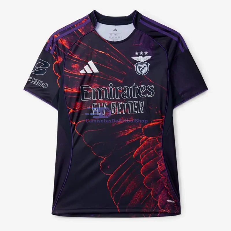 Camiseta Benfica x Vhils 2025/26 Edición Especial Negro