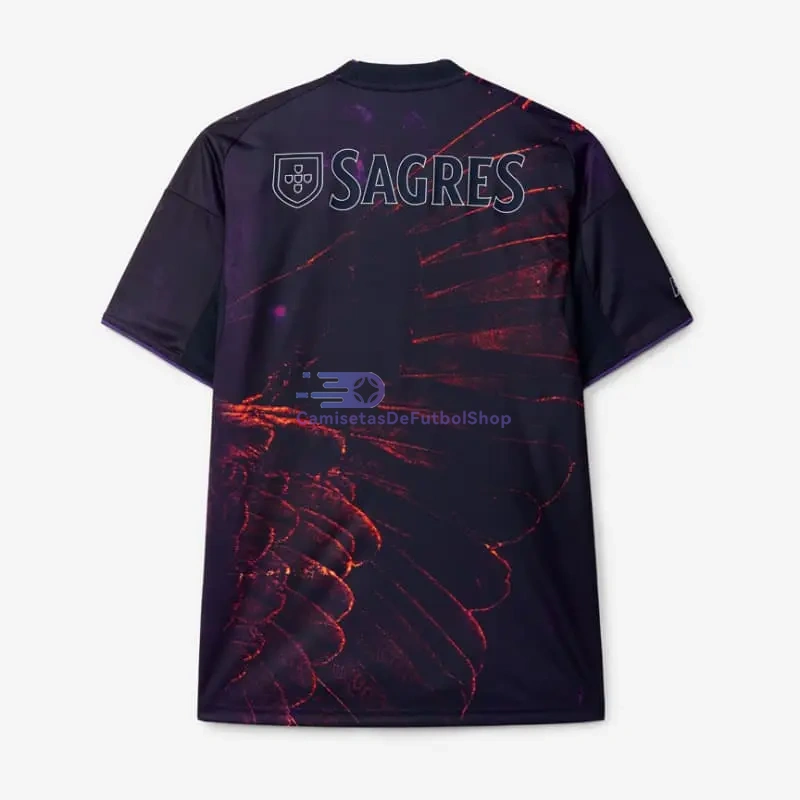 Camiseta Benfica x Vhils 2025/26 Edición Especial Negro