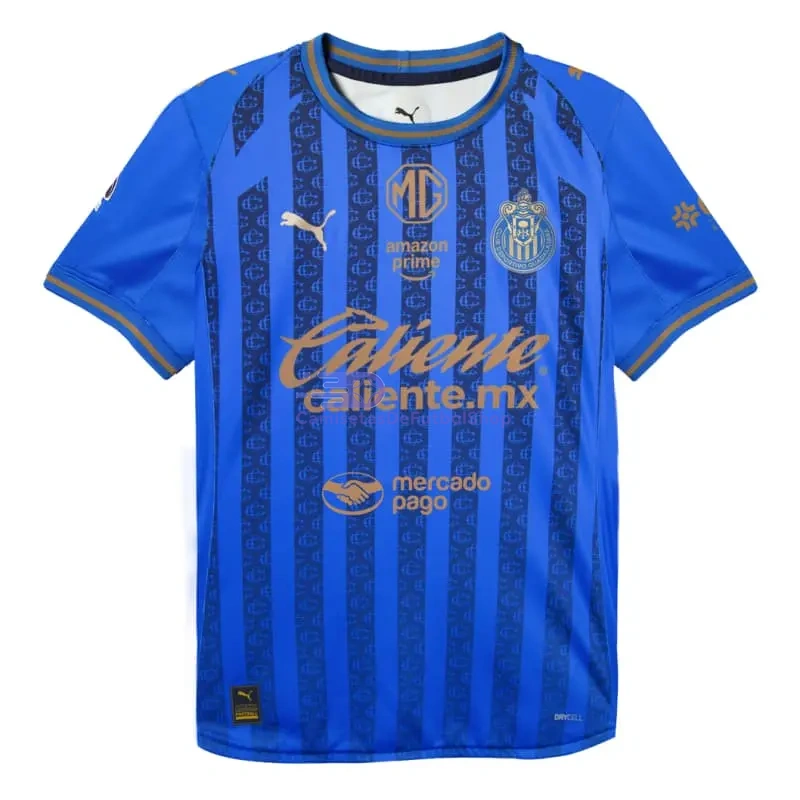 Camiseta Chivas 2026/2027 3ª Equipación Azul/Dorado