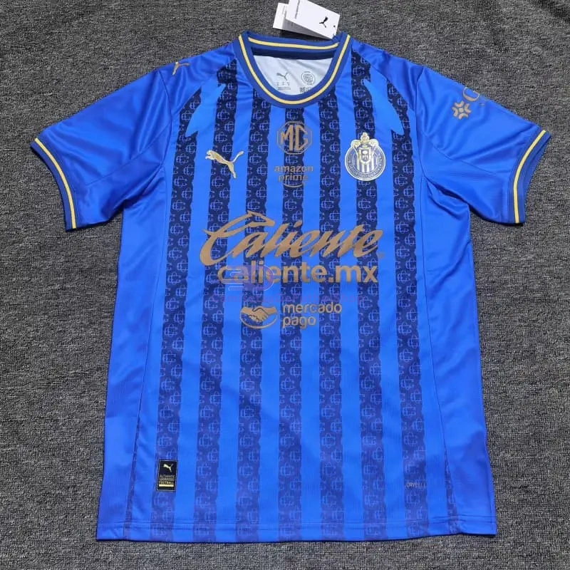 Camiseta Chivas 2026/2027 3ª Equipación Azul/Dorado