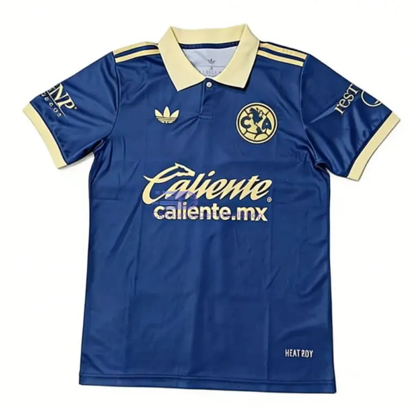 Camiseta Club America 2026/2027 2ª Equipación Azul/Amarillo