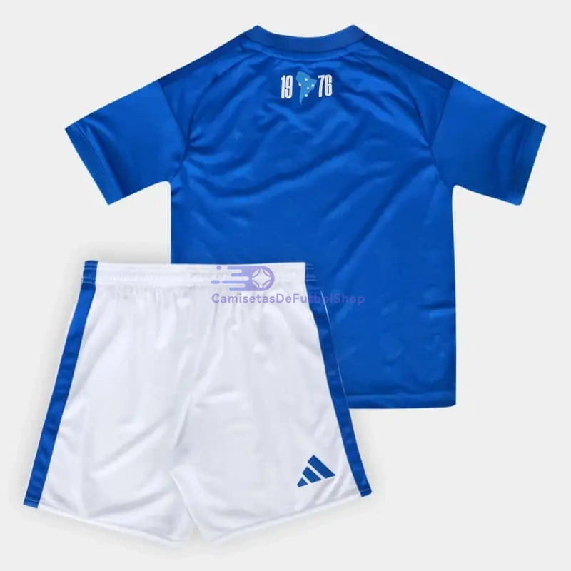 Camiseta Cruzeiro 2026/2027 1ª Equipación Azul/Blanco Niño Kit