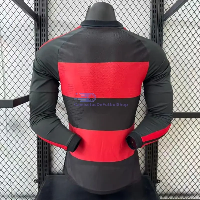 Camiseta Flamengo 2026/2027 1ª Equipación ML Rojo/Negro (EDICIÓN JUGADOR)