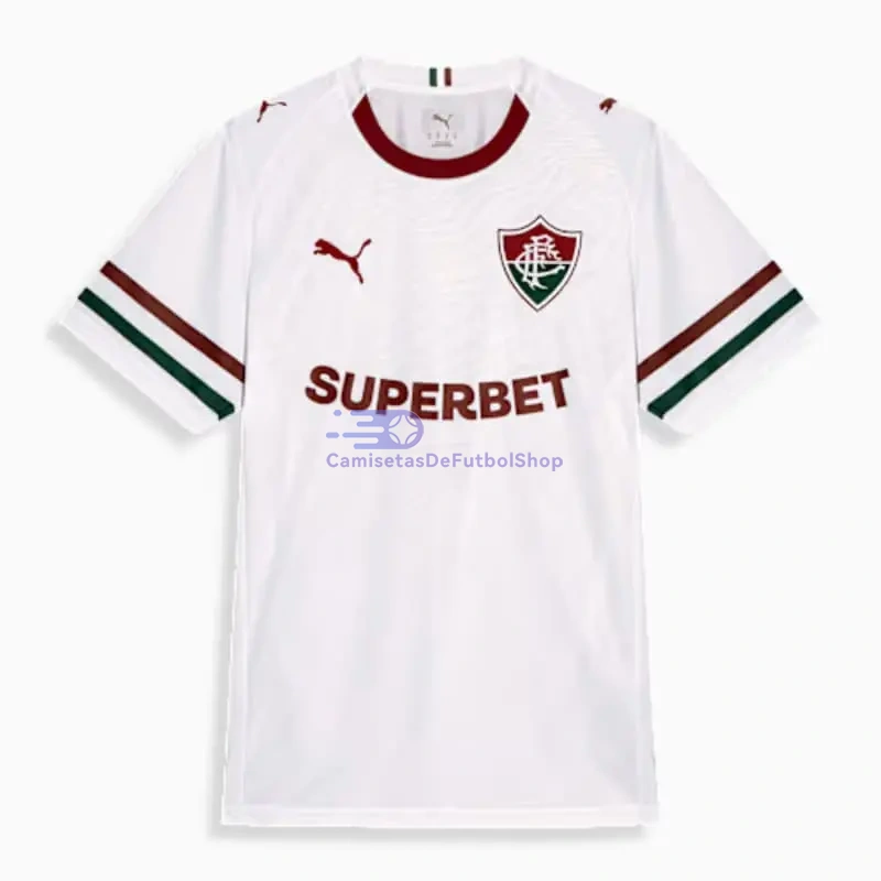 Camiseta Fluminense 2026/2027 2ª Equipación Blanco/Rojo/Verde