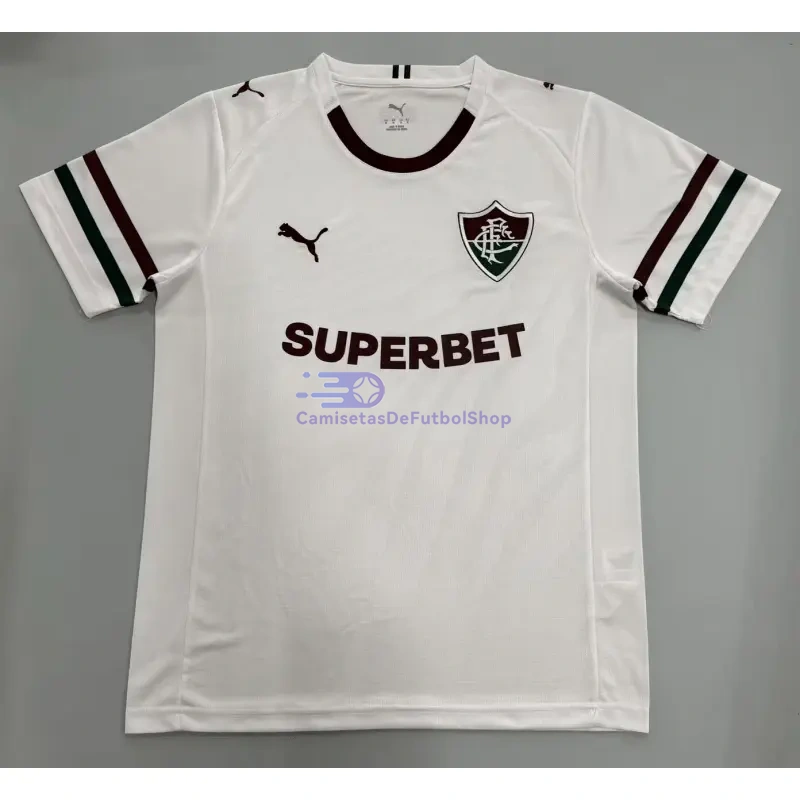 Camiseta Fluminense 2026/2027 2ª Equipación Blanco/Rojo/Verde