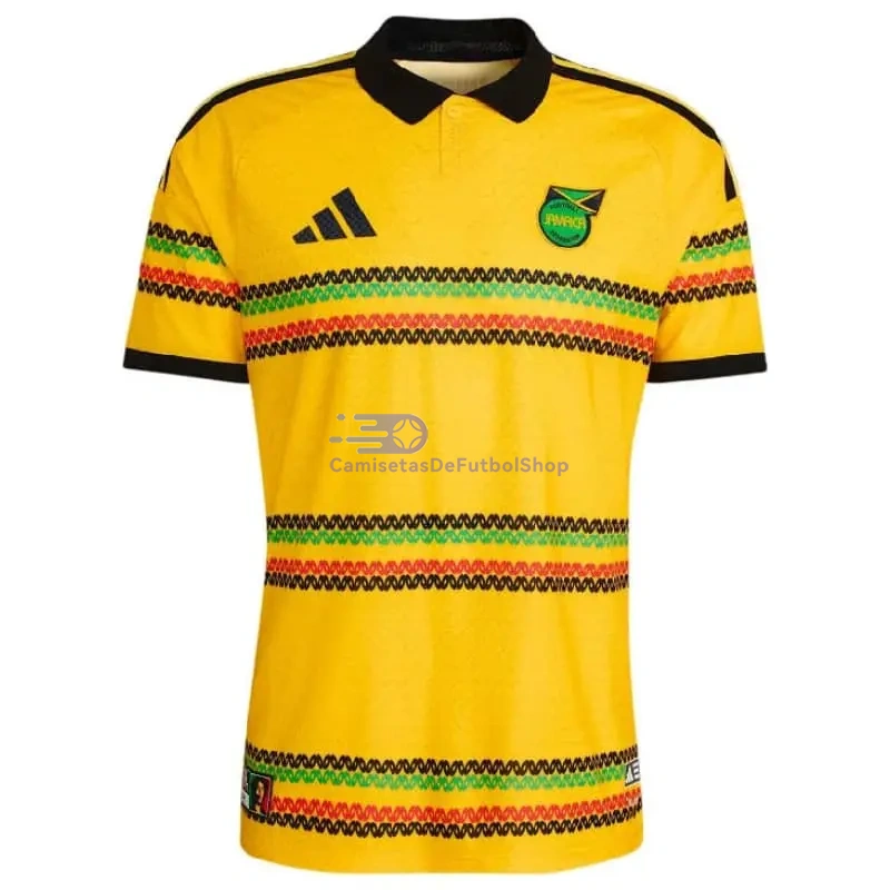 Camiseta Jamaica 2026 1ª Equipación Mundial Amarillo