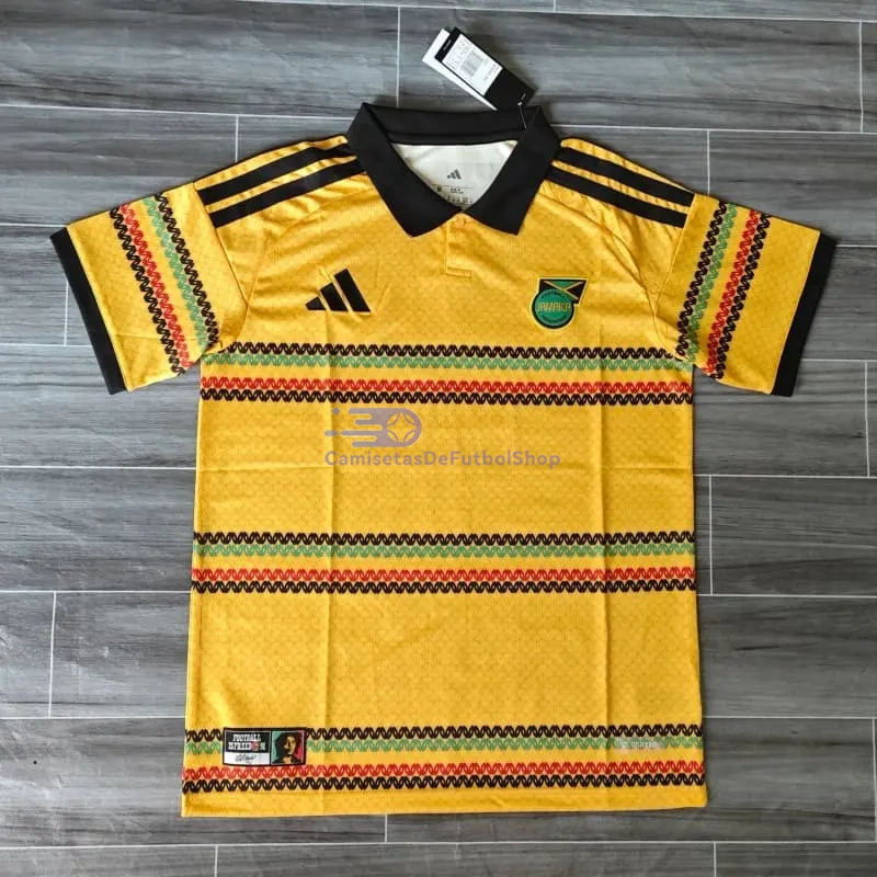 Camiseta Jamaica 2026 1ª Equipación Mundial Amarillo