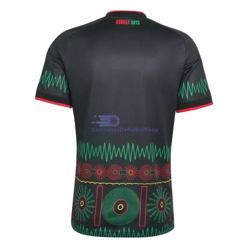 Camiseta Jamaica 2026 2ª Equipación Mundial negro