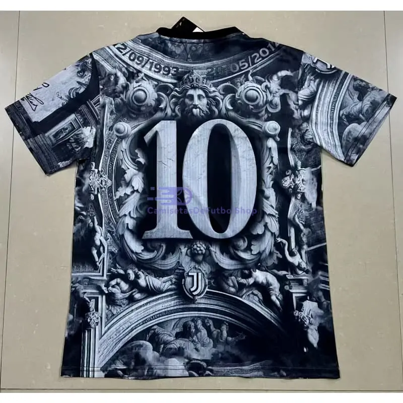 Camiseta Juventus 2025/2026 Pre-Match Gris/Negro