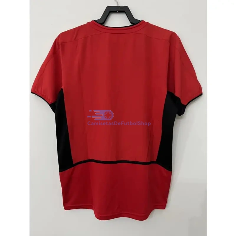 Camiseta Manchester United 2002/04 1ª Equipación Retro Rojo
