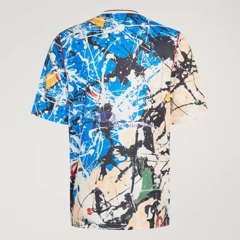 Camiseta Manchester United x Stone Roses 2025/26 Edición Especial Multicolor