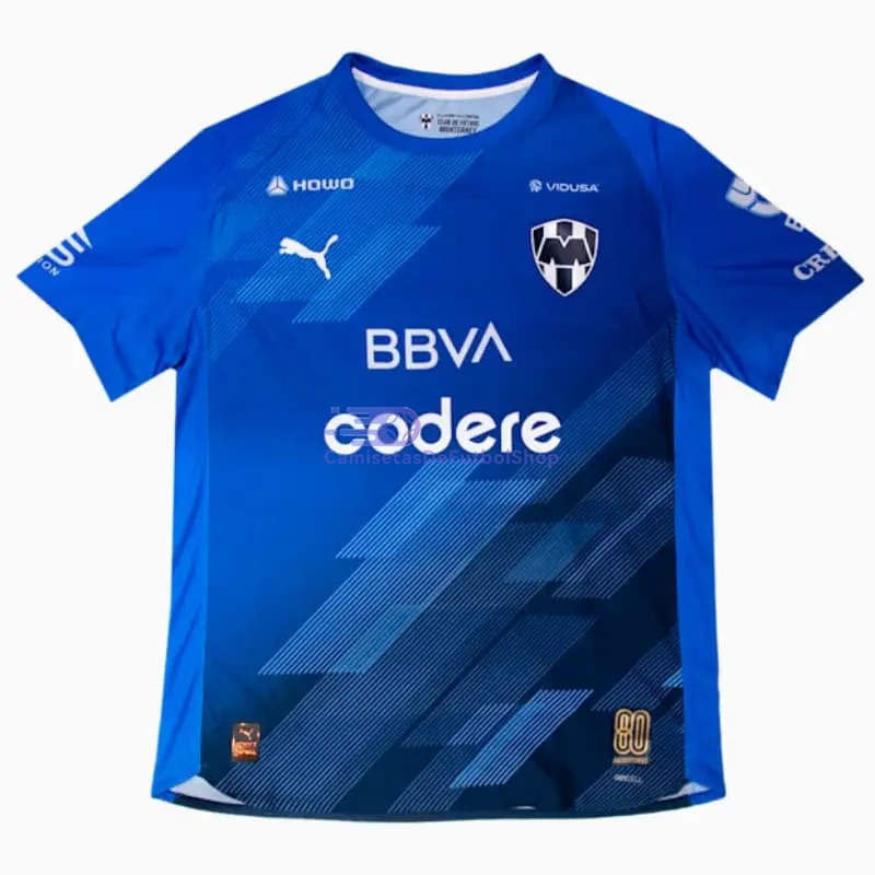 Camiseta Monterrey 2025/2026 3ª Equipación Azul