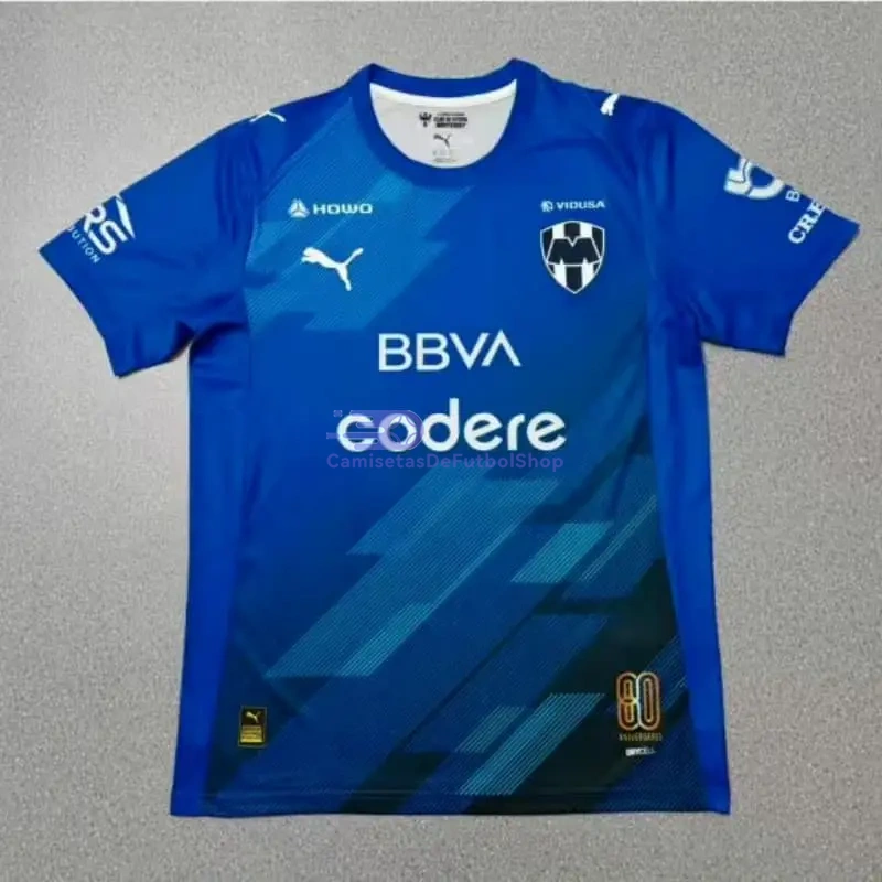 Camiseta Monterrey 2025/2026 3ª Equipación Azul
