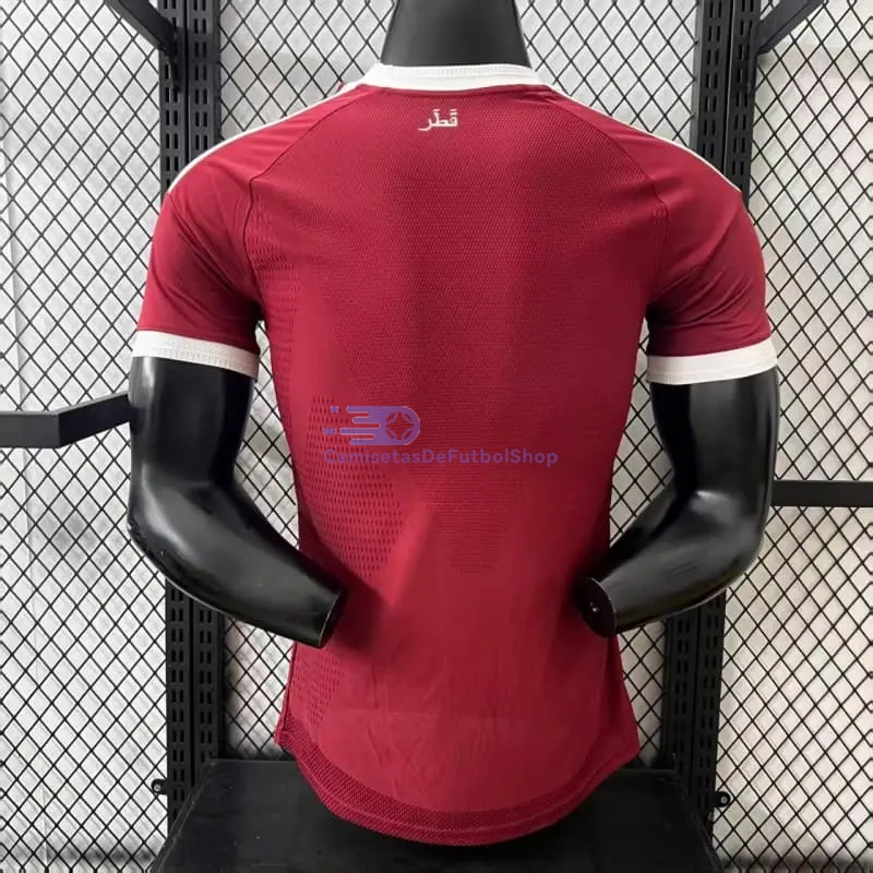Camiseta Qatar 2026 1ª Equipación Mundial Rojo (EDICIÓN JUGADOR)
