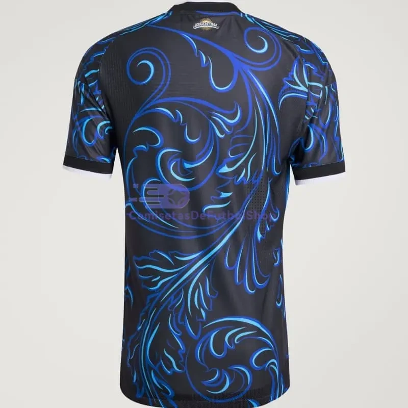 Camiseta Argentina Mundial 2026 2ª Equipación Azul con FIFA2022