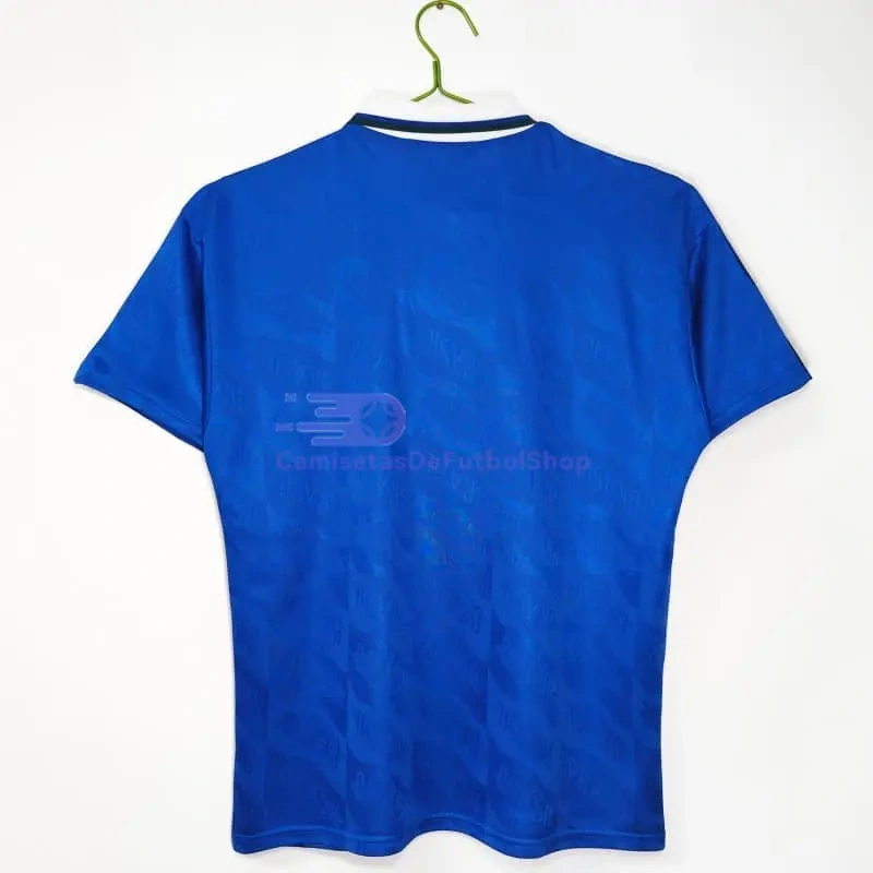 Camiseta Brasil 1992 2ª Equipación Retro Azul