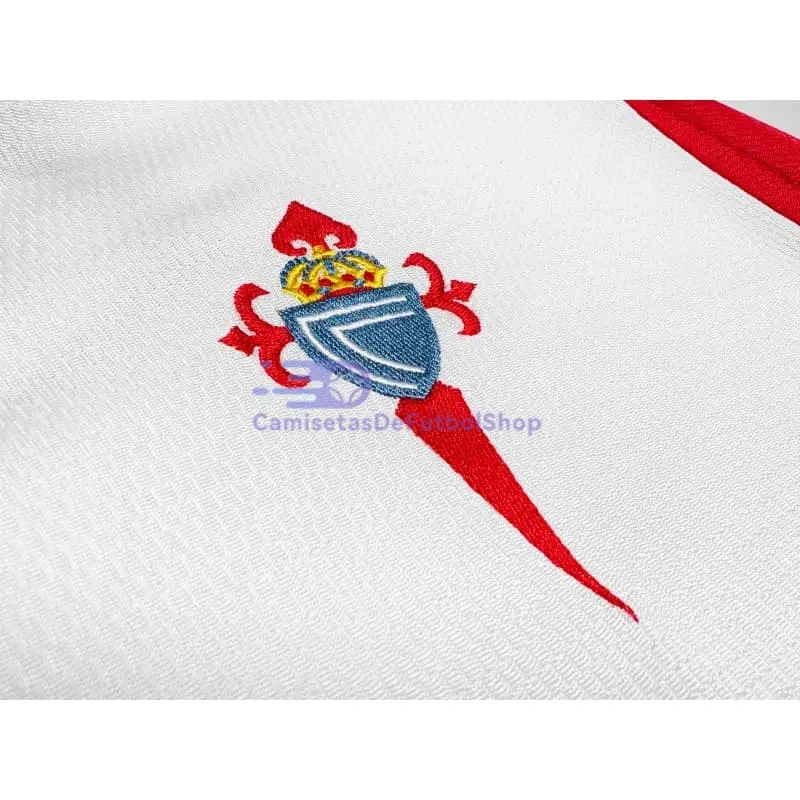 Camiseta Celta de Vigo 2001/02 3ª Equipación Retro Rojo/Blanco