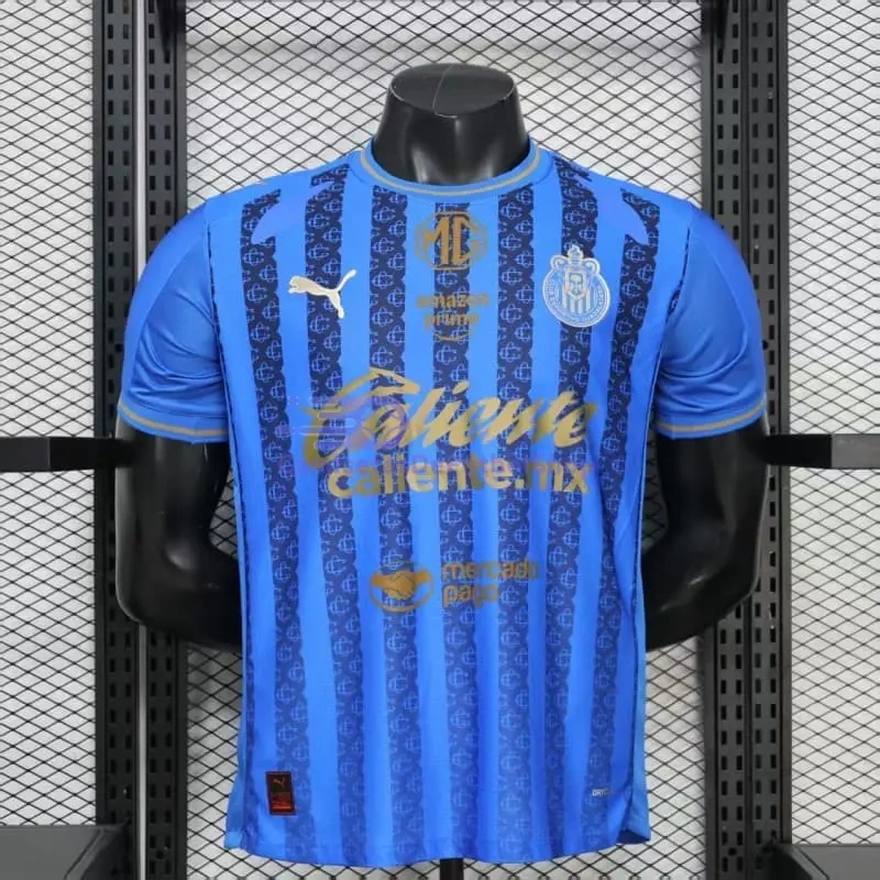 Camiseta Chivas 2026/2027 3ª Equipación Azul/Dorado (EDICIÓN JUGADOR)