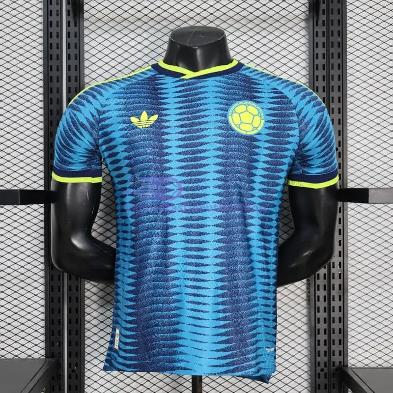 Camiseta Colombia 2026 2ª Equipación  Azul (EDICIÓN JUGADOR)