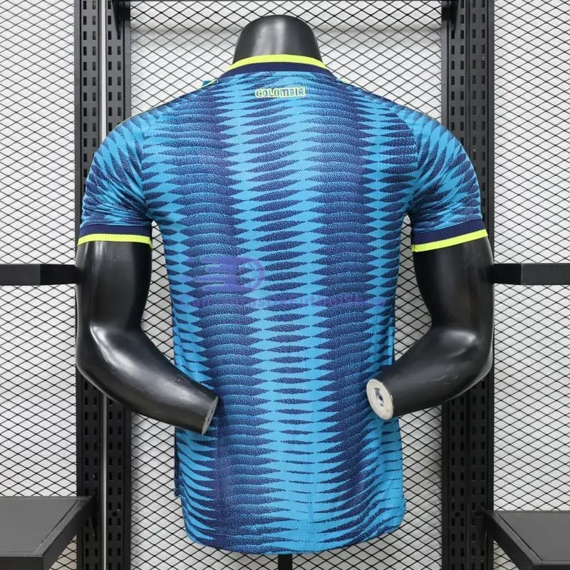 Camiseta Colombia 2026 2ª Equipación  Azul (EDICIÓN JUGADOR)