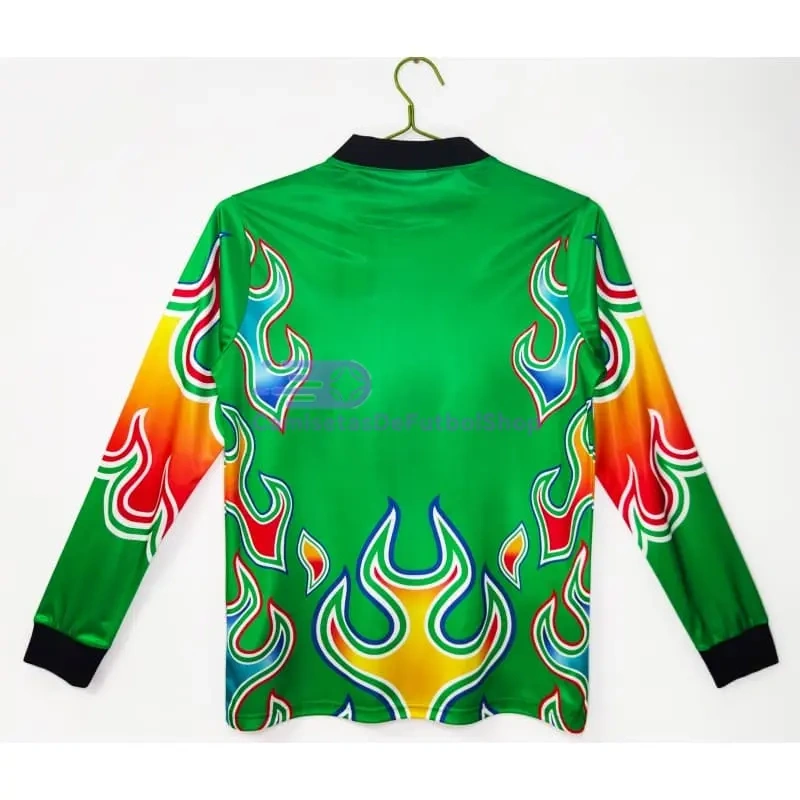 Camiseta de Portero Japon 1998 Retro ML Verde