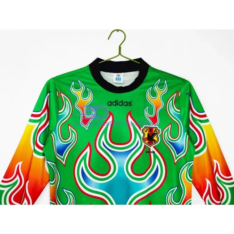 Camiseta de Portero Japon 1998 Retro ML Verde