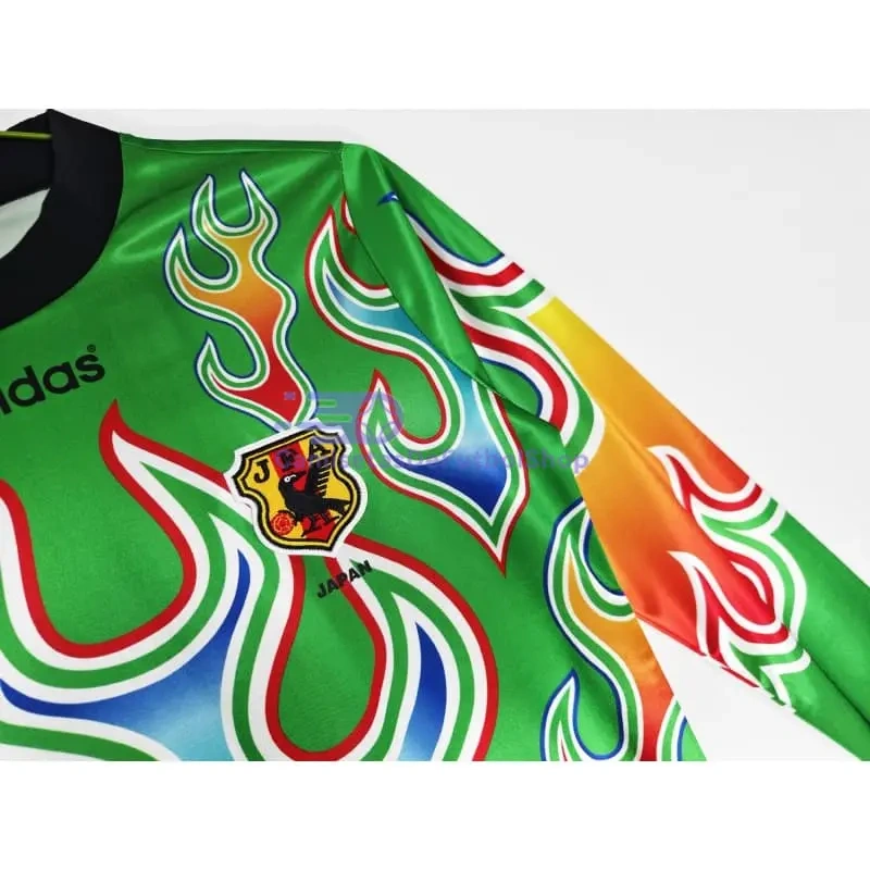 Camiseta de Portero Japon 1998 Retro ML Verde