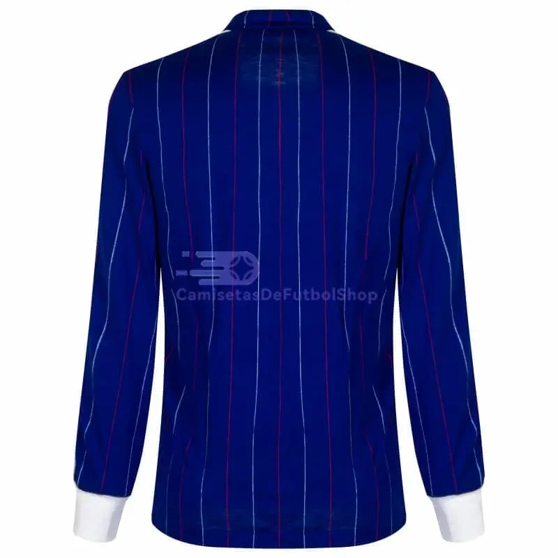 Camiseta Francia 1980/82 1ª Equipación Retro ML Azul