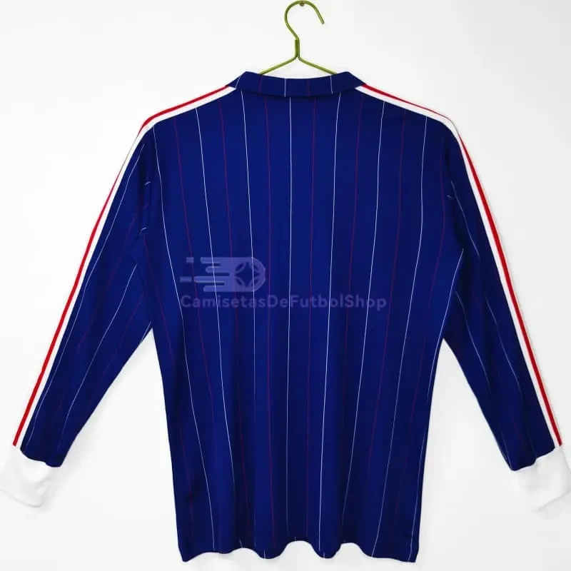 Camiseta Francia 1980/82 1ª Equipación Retro ML Azul
