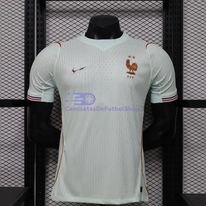 Camiseta Francia Mundial 2026 2ª Equipación Verde Menta (EDICIÓN JUGADOR)