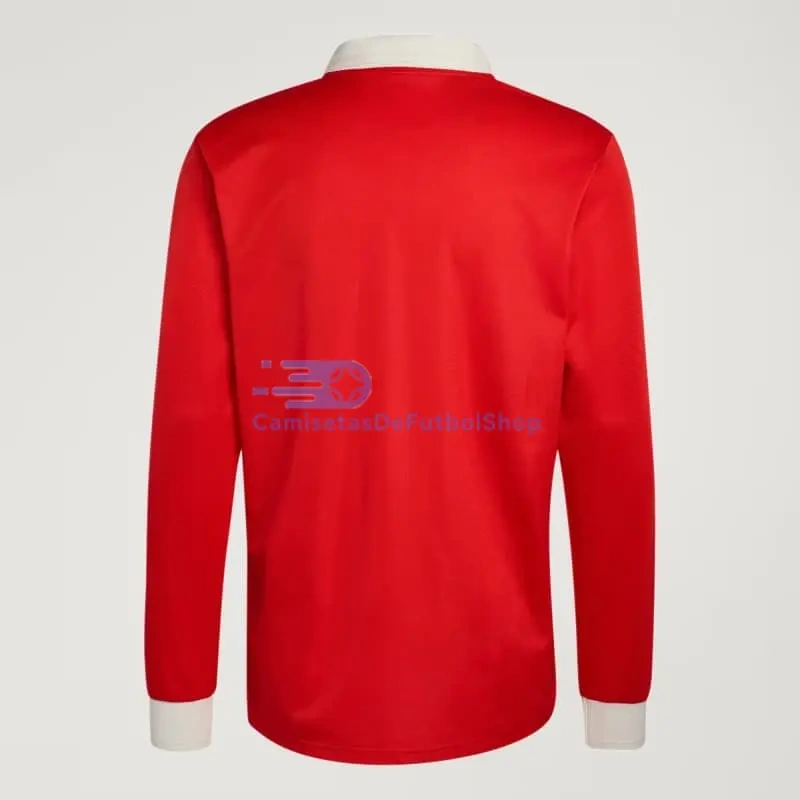 Camiseta Gales 150 Aniversario Edición 2026 ML Rojo