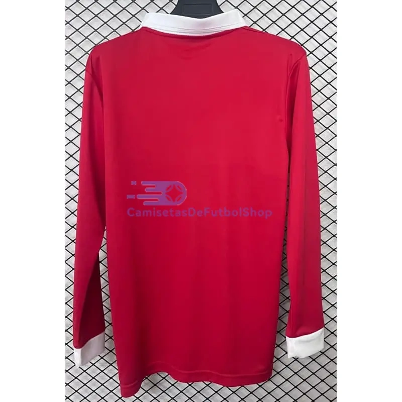 Camiseta Gales 150 Aniversario Edición 2026 ML Rojo