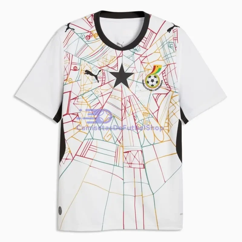 Camiseta Ghana Mundial 1ª Equipación 2026 Blanco