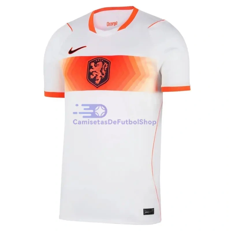 Camiseta Holanda Mundial 2026 2ª Equipación Blanco